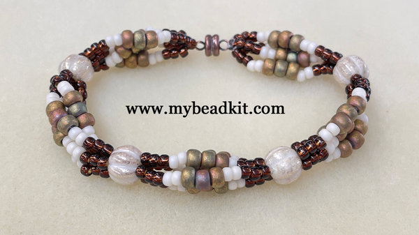 glass bead bracelet kit｜TikTok Search